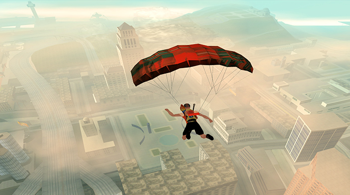 Обновление - Прыжки с парашютом!